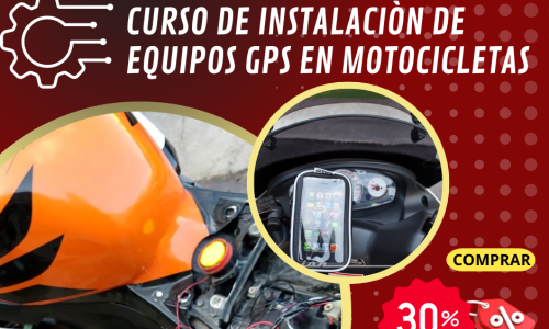 CURSO DE INSTALACION DE EQUIPOS GPS EN MOTOCICLETAS