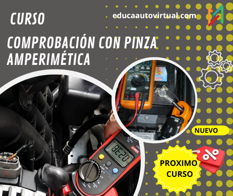 COMPROBACIÓN CON PINZA AMPERIMÉTRICA COMPROBACIÓN CON PINZA AMPERIMÉTRICA